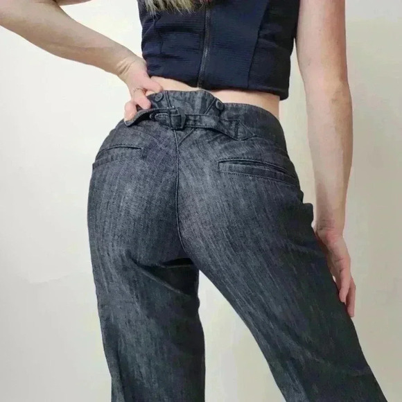 Banana Republic Wide Leg Flare Pants - 4 - Picture 6 of 7